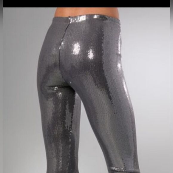 Alice +Olivia Sequined Jersey Leggings size Xs - Picture 4 of 9